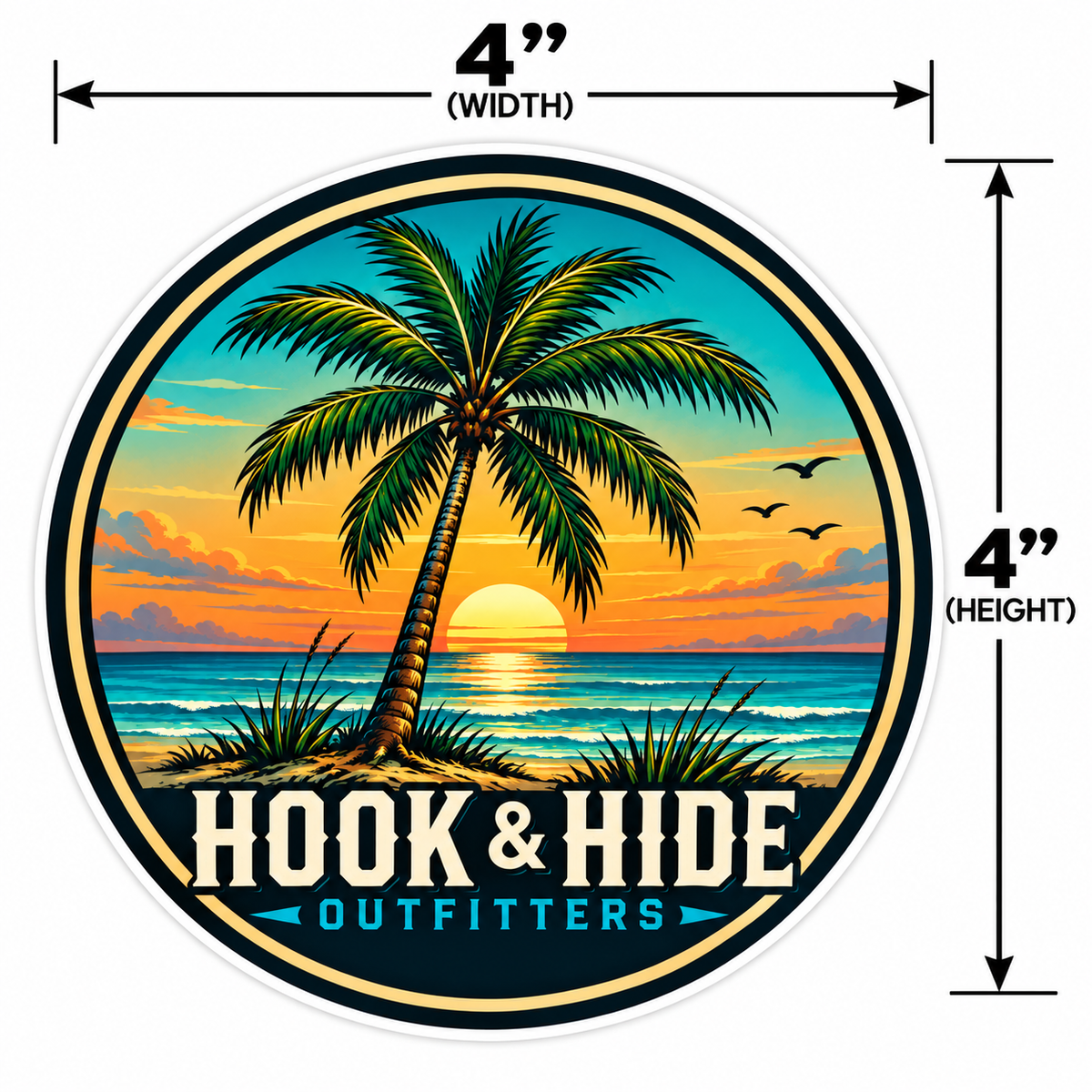 Southern Isle Sticker