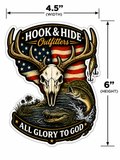 All Glory To God Transfer Sticker