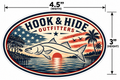 Backcountry Snook Sticker