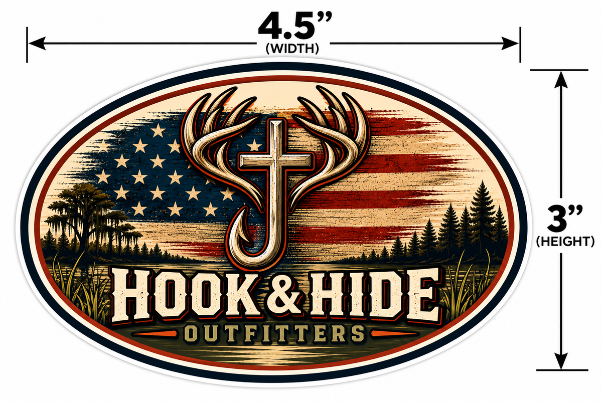 Cross & Canopy Sticker